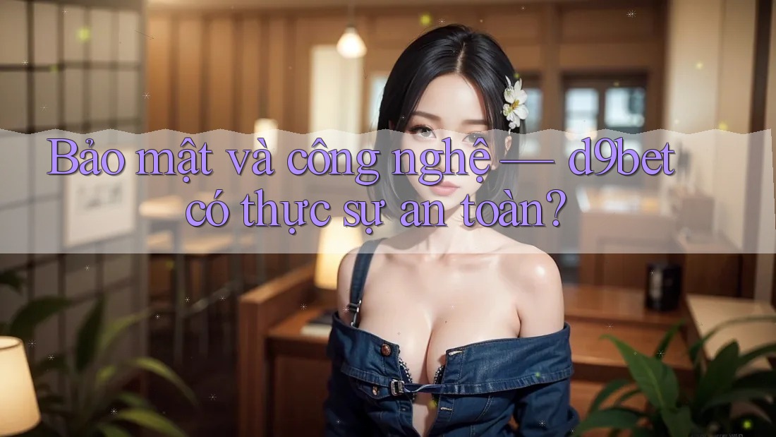 Bảo mật và công nghệ — d9bet có thực sự an toàn?