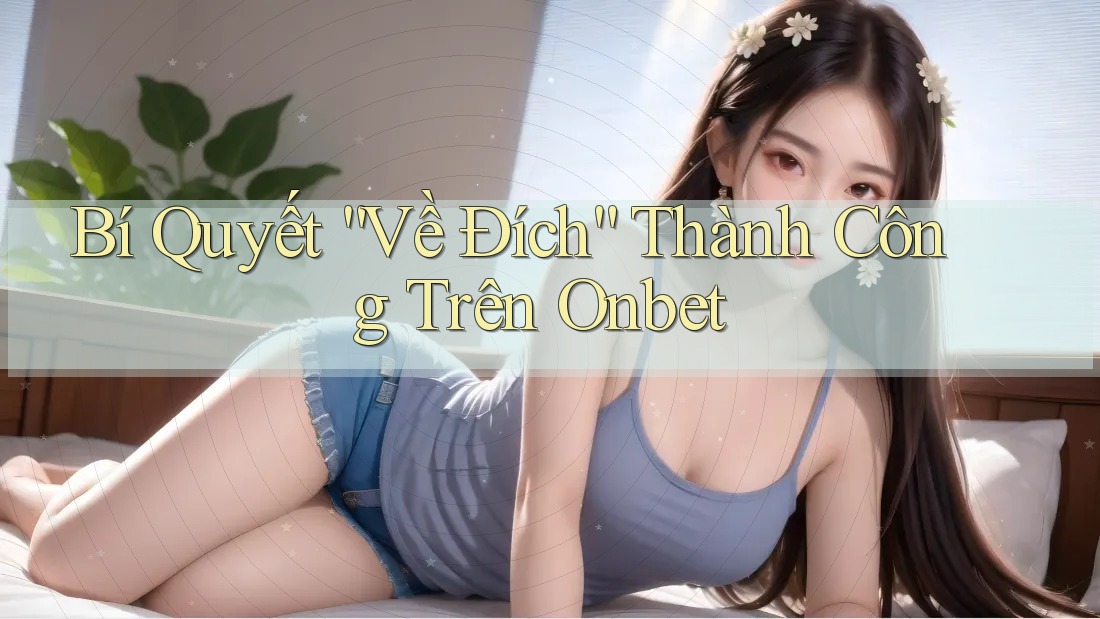 Bí Quyết “Về Đích” Thành Công Trên Onbet