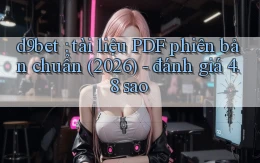 d9bet tài liệu PDF phiên bản chuẩn (2026)   đánh giá 4.8 sao