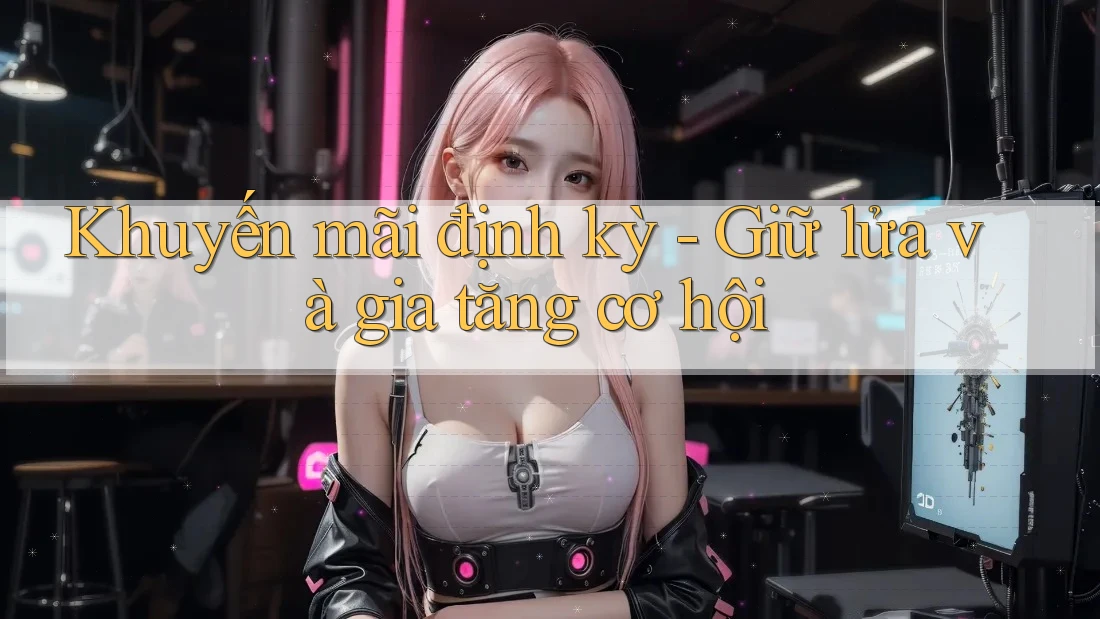 Khuyến mãi định kỳ - Giữ lửa và gia tăng cơ hội