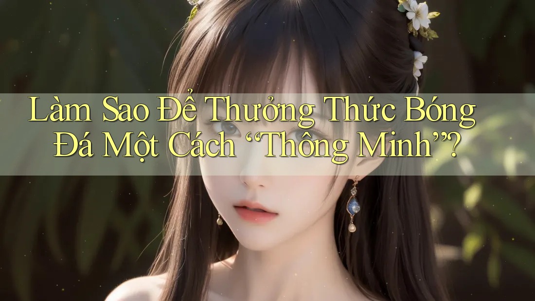 Làm Sao Để Thưởng Thức Bóng Đá Một Cách “Thông Minh”?