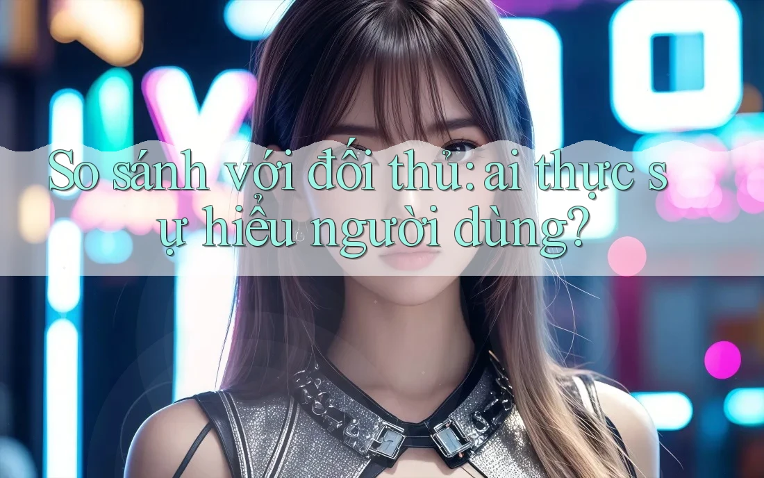 So sánh với đối thủ: Ai thực sự hiểu người dùng? So sánh với đối thủ: Ai thực sự hiểu người dùng?