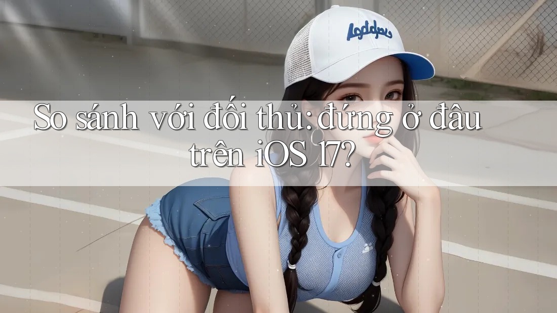 So sánh với đối thủ: đứng ở đâu trên iOS 17? So sánh với đối thủ: đứng ở đâu trên iOS 17?