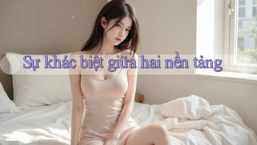 Sự khác biệt giữa hai nền tảng